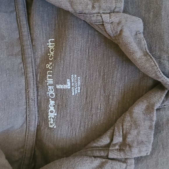 Paper denim and cloth 100% Cotton Polo Shirt Size L - Picture 2 of 3